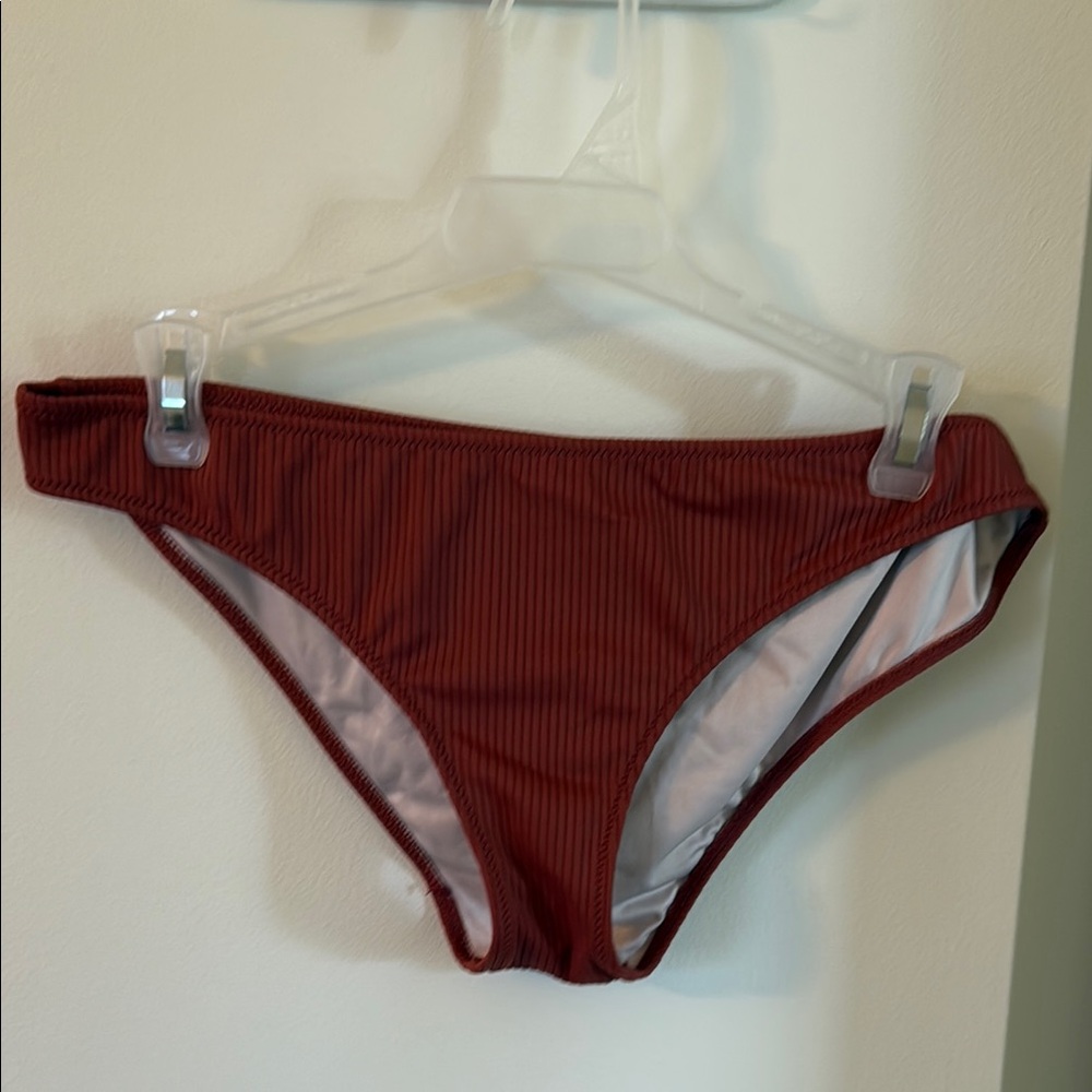 Shade & Shore Red Bikini Swim Bottom